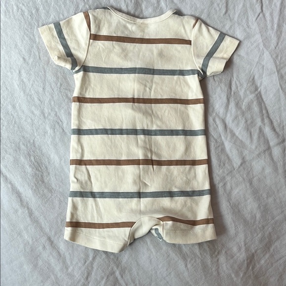 Striped Colored Organics Baby Romper - Picture 3 of 3